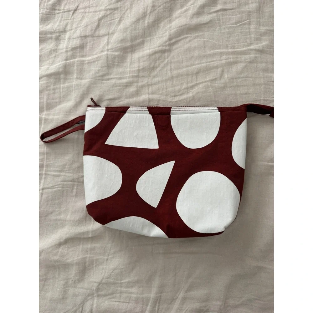 Storq Kit Bag Geometric Abstract Nylon Zipper Pouch Organizer